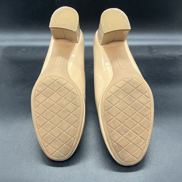 Kelly and Katie womens sabrina heel beige size 11M pump block - Picture 7 of 7